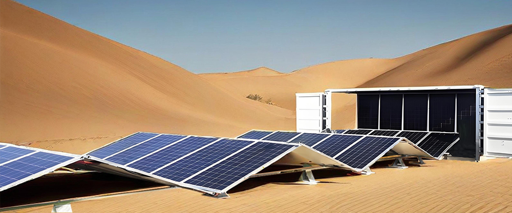 Container pentru energie solară