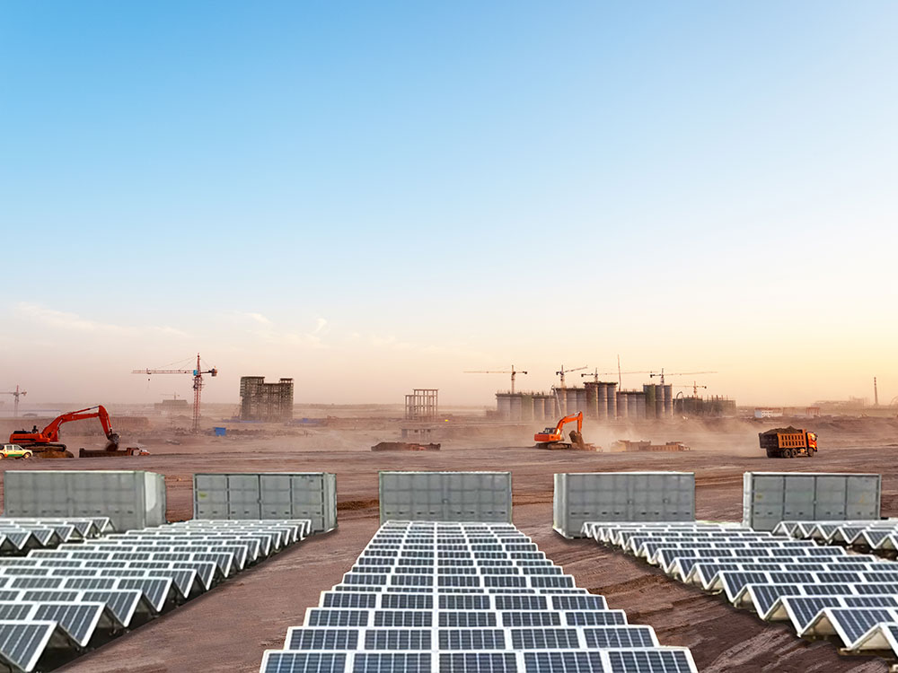 Solar Power Containers for Infrastructură