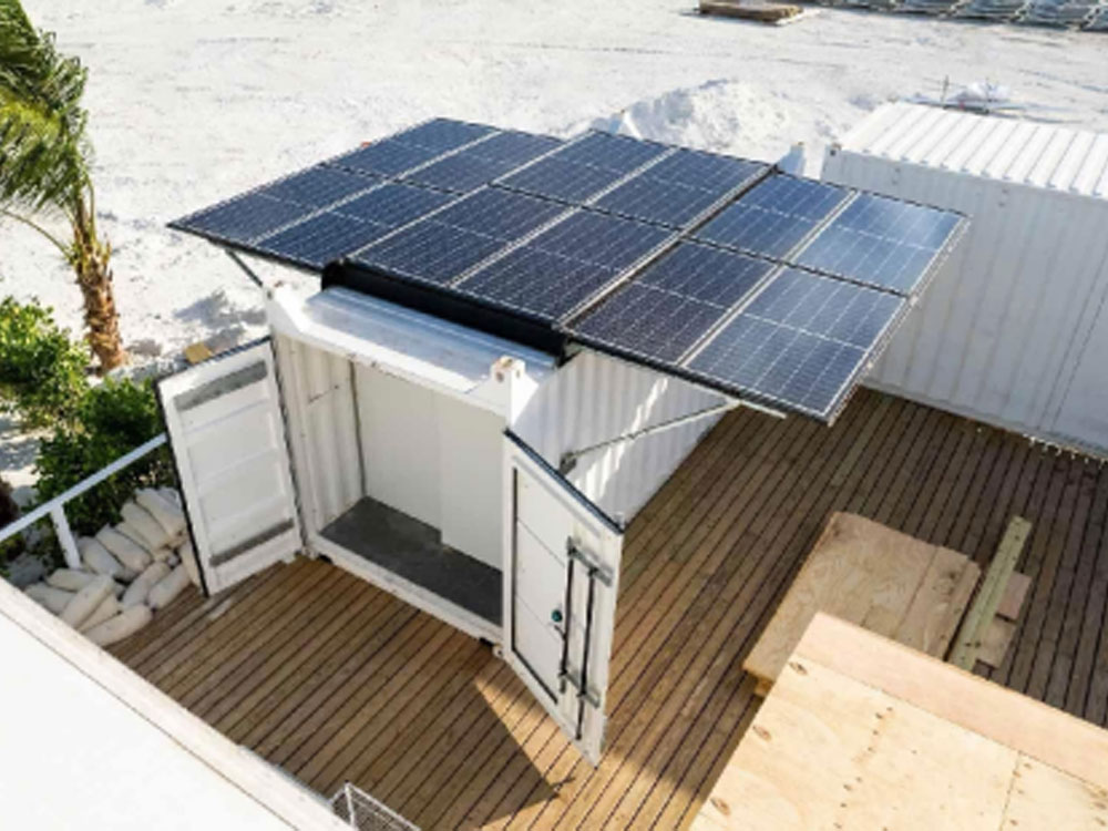 Solar Power Containers for Sursa de alimentare furnizata de sine