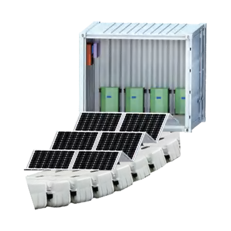 Container solar fotovoltaic (tip plutitor)