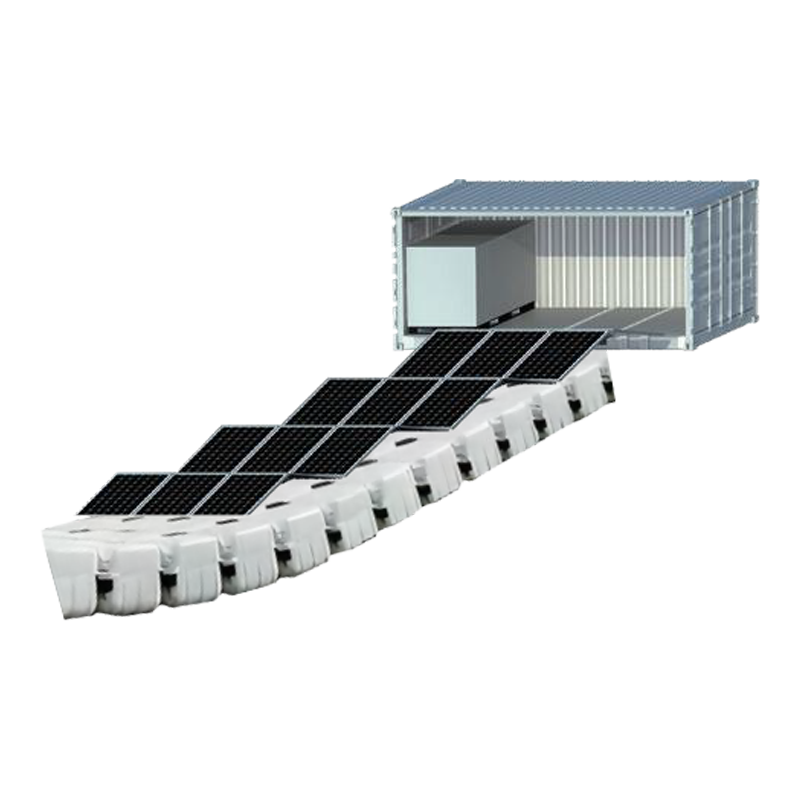 Container solar fotovoltaic (tip plutitor)
